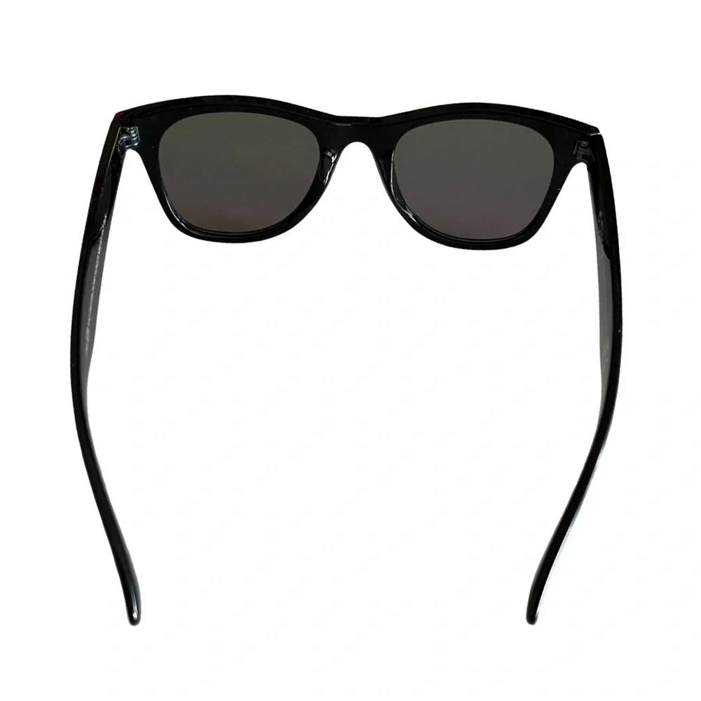 Disney Mickey Black Wayfarer Rainbow Mirror Sunglasses Adult One Size